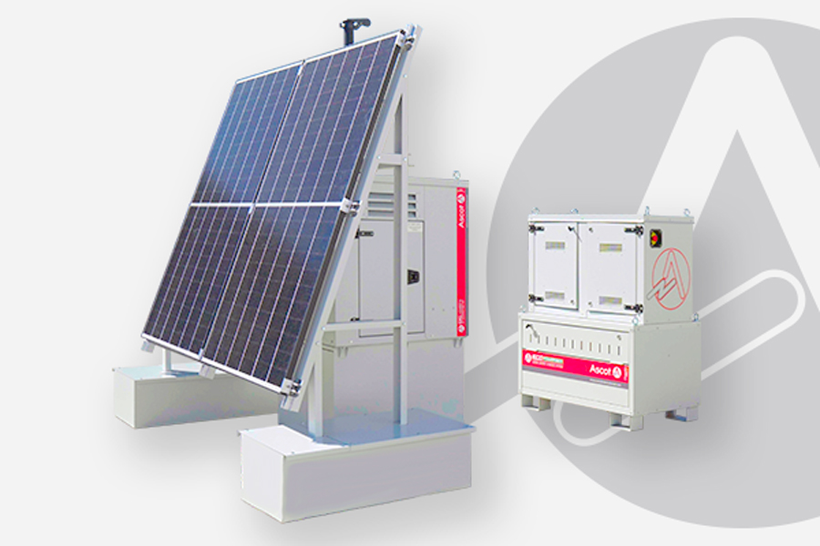 Solar Hybrid System with integrated Solar Panel